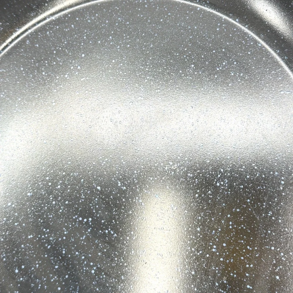 Nuwave 10 Inch Nonstick Frying Pan Skillet Black Silver Handle 96-00